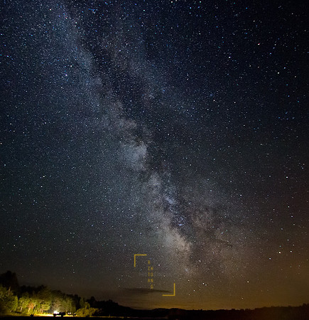 Lit by the Milky Way