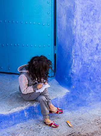 Chefchaouen Child-2