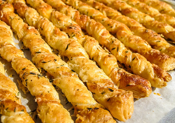 Cheese and Herb Breadsticks