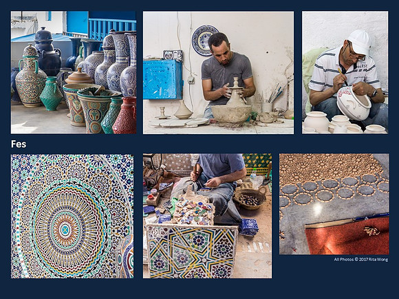 Fes - Ceramics (Pottery and Mosaics)